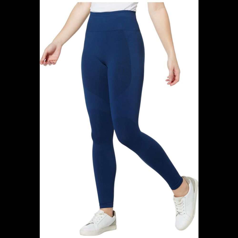 Copper Life Seamless Leggings Navy - Regular